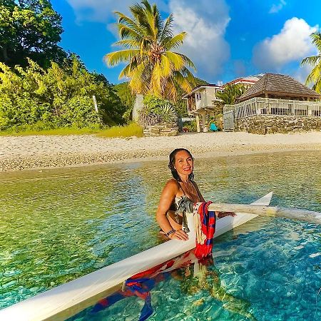 Manava Huahine Beach House Apartamento Fare Exterior foto