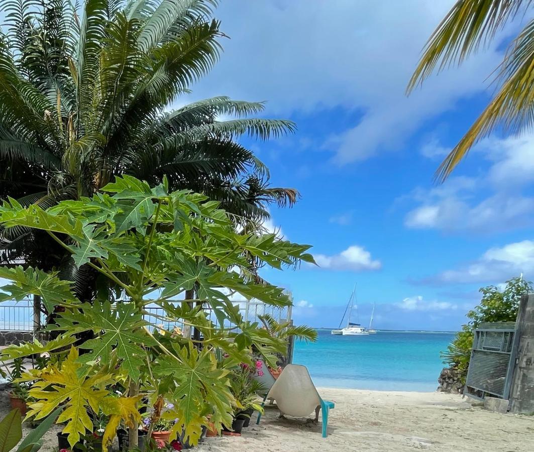 Manava Huahine Beach House Apartamento Fare Exterior foto