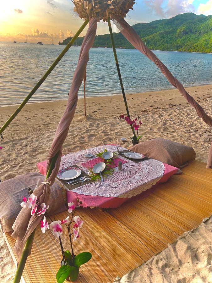 Manava Huahine Beach House Apartamento Fare Exterior foto